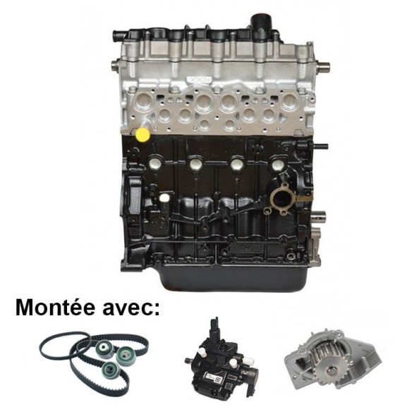 Moteur Complet Citroën Berlingo/Berlingo First I/II 1998-2002 1.9 D WJZ(DW8/LW3)  51/70 CV